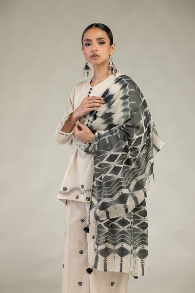 Textured Lawn | Embroidered | Textured Lawn Dupatta | GBP 15.00