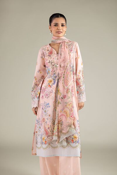 Embroidered | Lawn | Floral Tailored 3-Piece | GBP 50.00