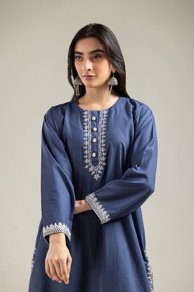 Embroidered | Mesuri | Messuri Round-Neck Kurta | GBP 30.00