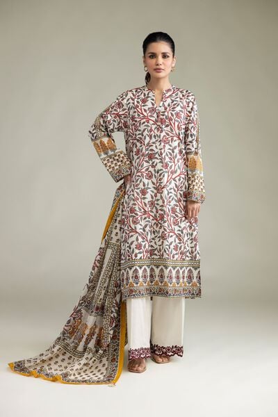Embroidered | Lawn | Fabrics 3 Piece | GBP 40.00