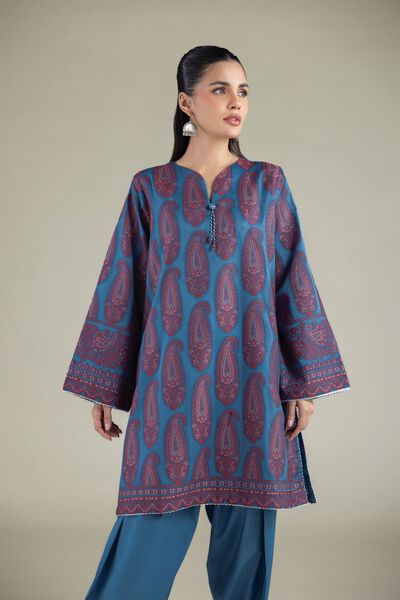 Dyed | Jacquard | Paisley Tailored Set | GBP 35.00