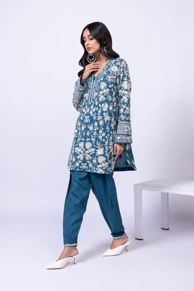 Embroidered | Viscose Oak Silk | Shalwar | GBP 9.00