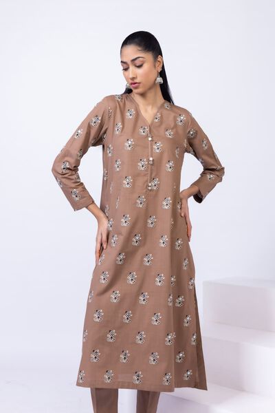 Embroidered | Crosshatch Poplin | Kurta | GBP 17.50
