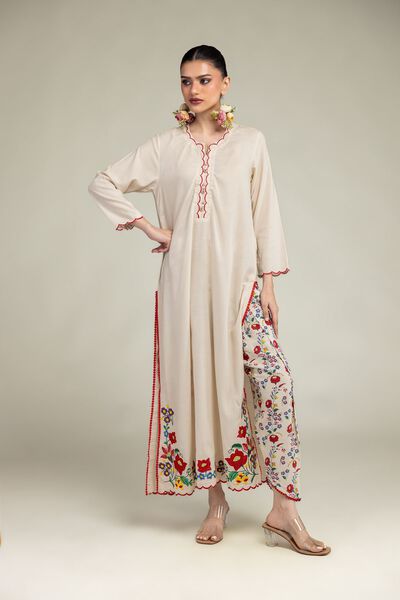 Embroidered | Raw Silk | Shalwar | GBP 20.00