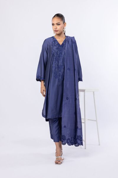 Embroidered | Raw Silk | Kurta | GBP 35.00