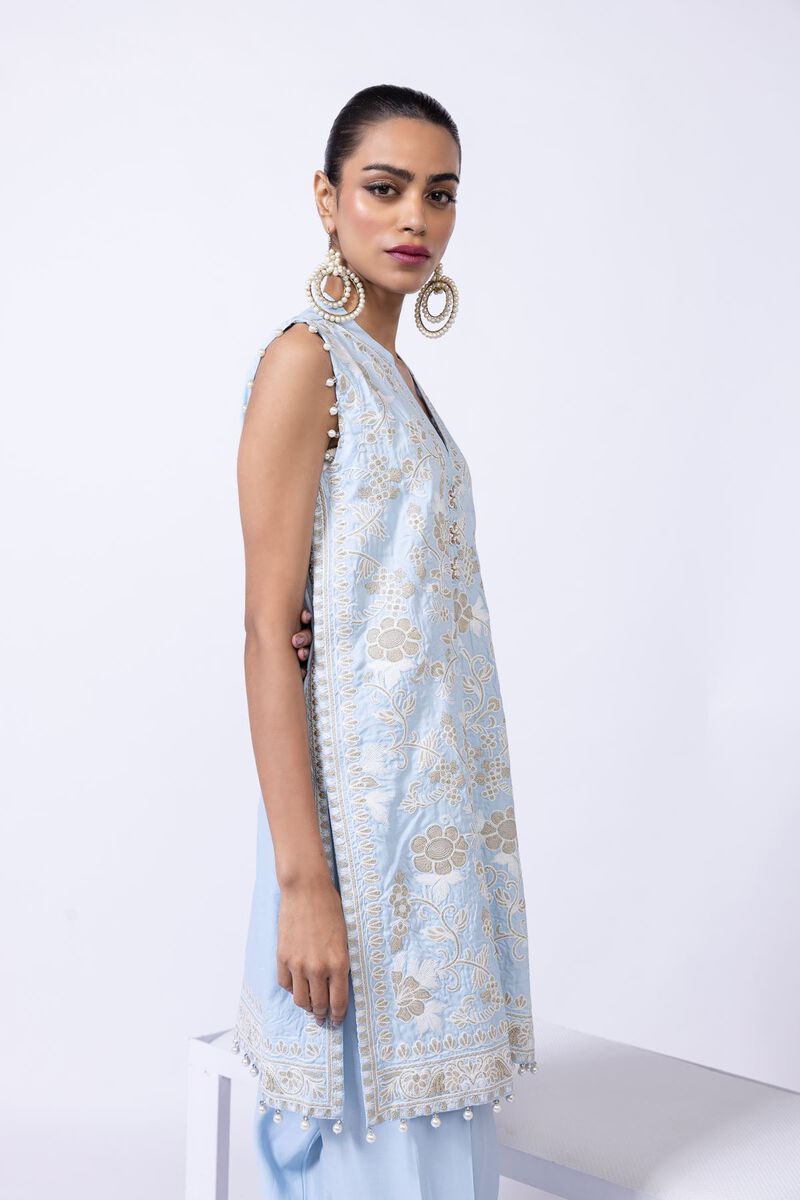 Embroidered | Thai Silk | Kurta | GBP 37.50