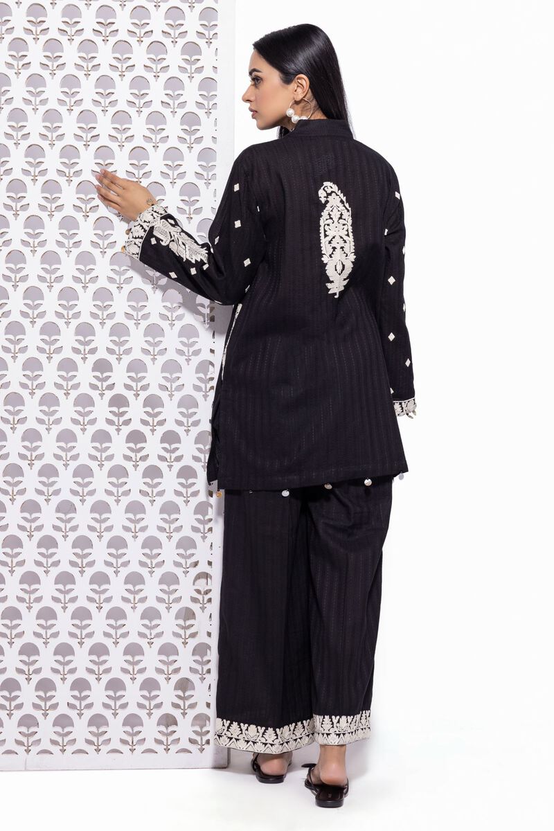 Embroidered | Textured Cotton | Kurta | null