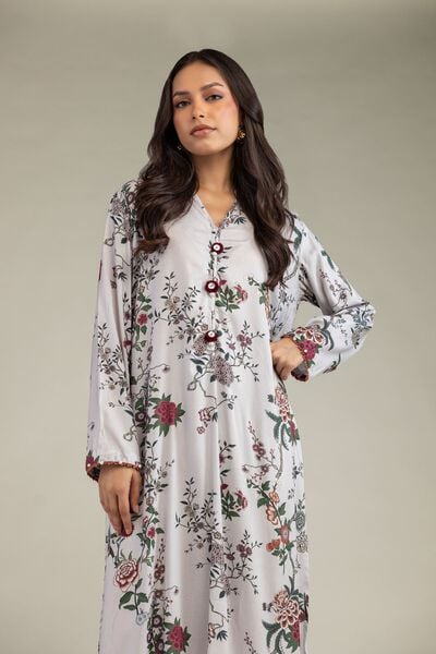 Printed | Viscose | Long Printed Kurta | GBP 30.00