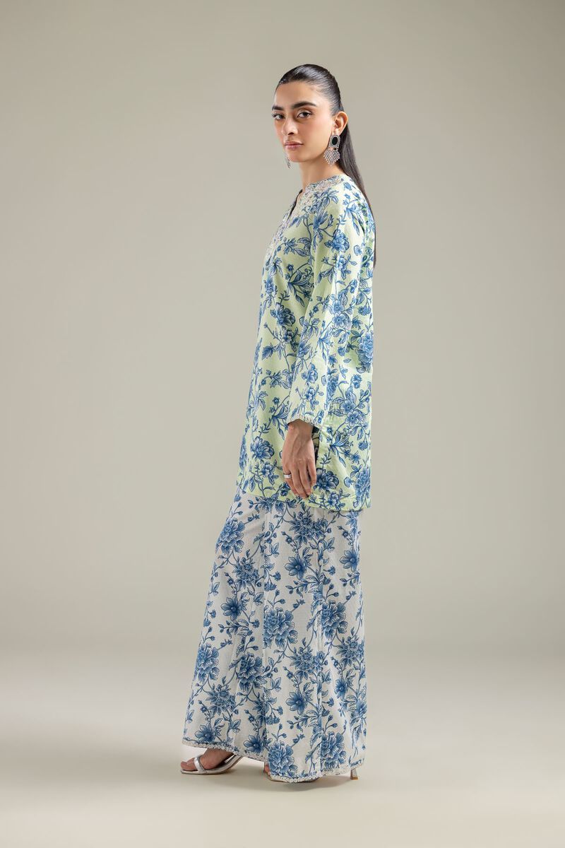 Cotton Floral Pants view 2