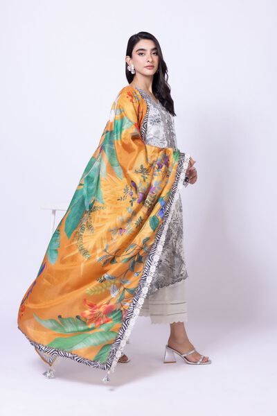 Printed | Polyester Silk | Dupatta | GBP 11.00