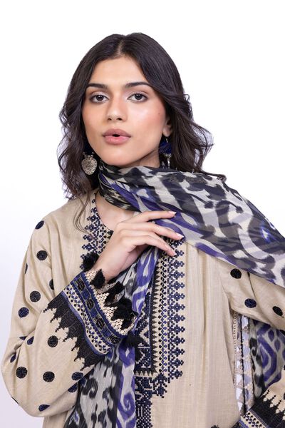 Printed | Chiffon | Dupatta | GBP 8.50