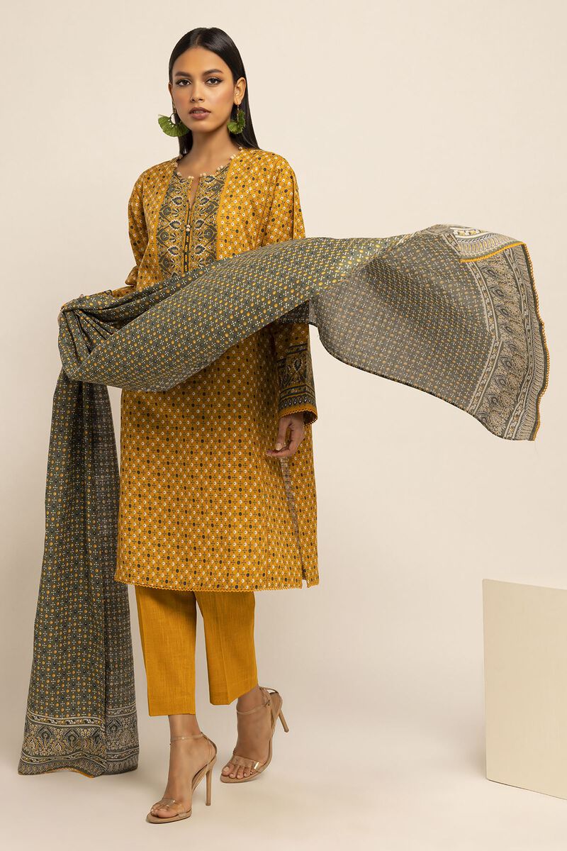 Fabrics 3 Piece, YELLOW, hi-res image number null