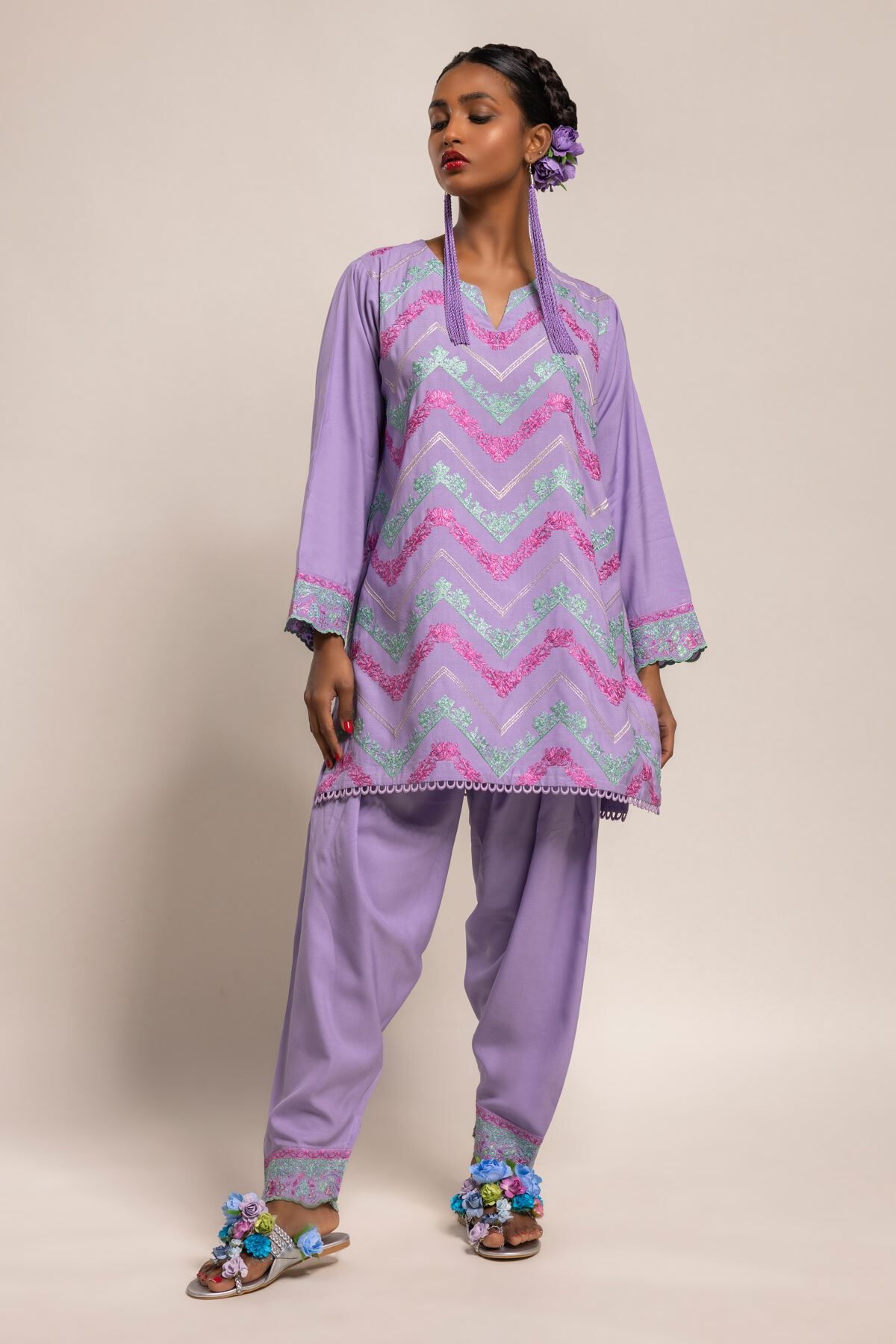 Buy Kurta Embroidered 10.80 GBP 1001773219 Khaadi United