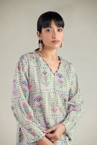 Printed | Cambric | 2-Piece Cambric Tailored | GBP 30.00