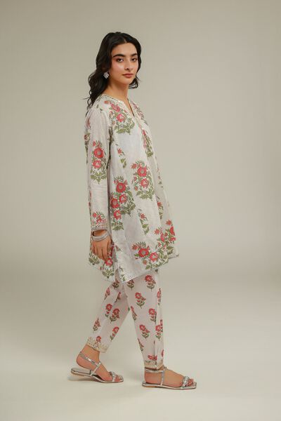 Embroidered | Cotton Viscose | Spring Floral Shalwar | GBP 20.00