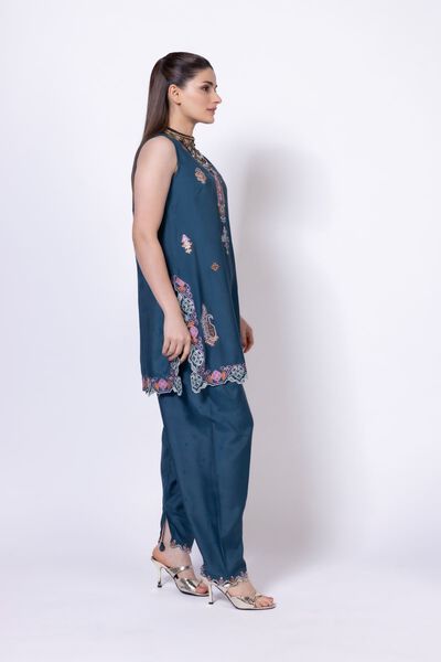 Embroidered | Viscose Oak Silk | Shalwar | GBP 20.00