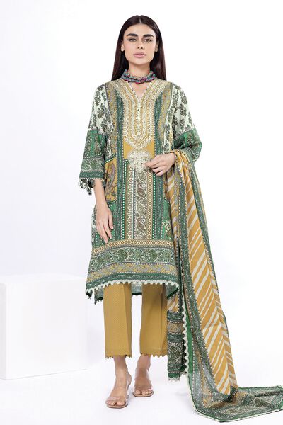 Embroidered | Dobby | Fabrics 3 Piece | GBP 20.00