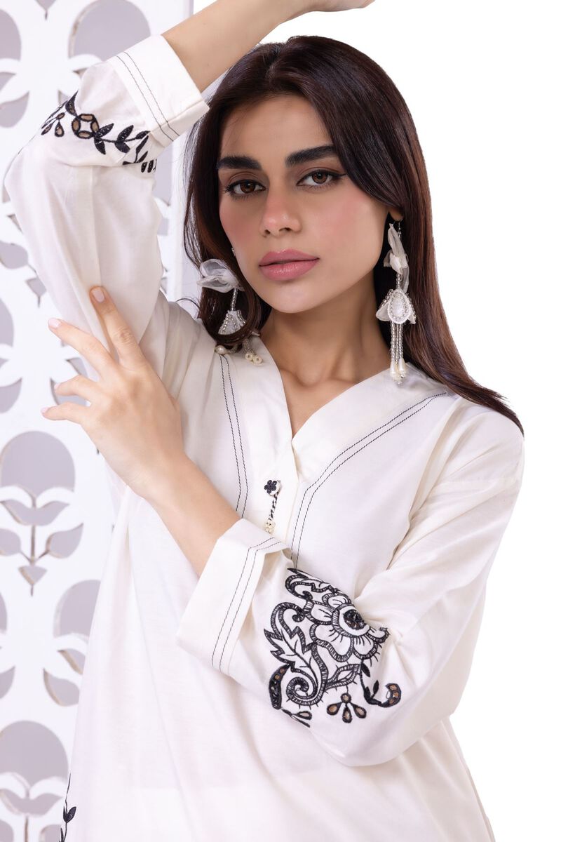 Embroidered | Raw Silk | Kurta | null