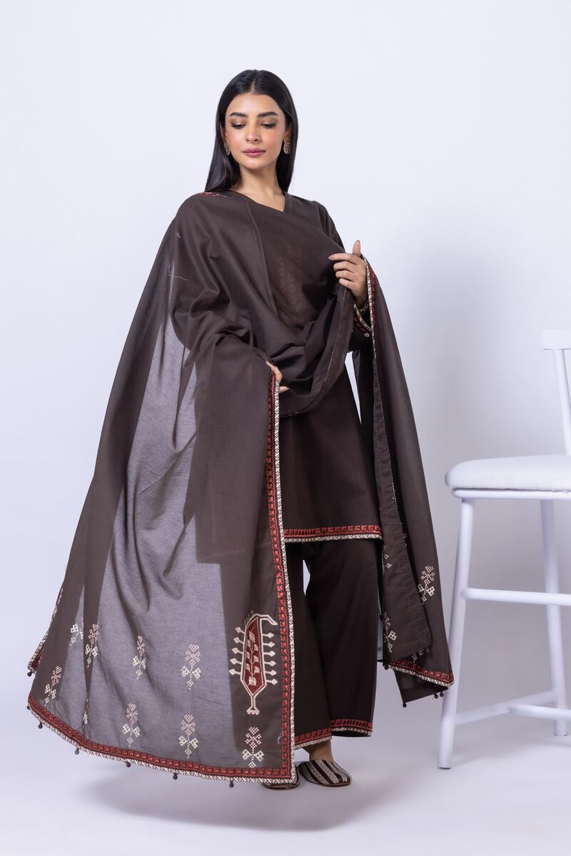 Embroidered | Slub Lawn | Dupatta | null