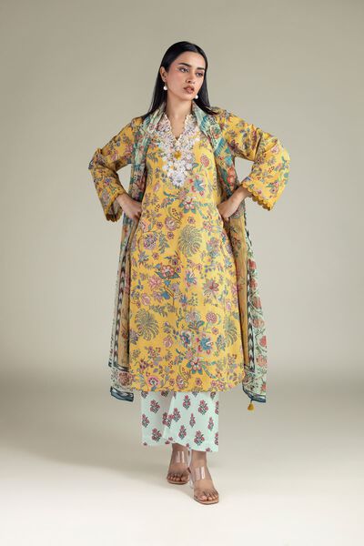 Embroidered | Textured Lawn | 3-Piece Tailored Lawn | GBP 50.00