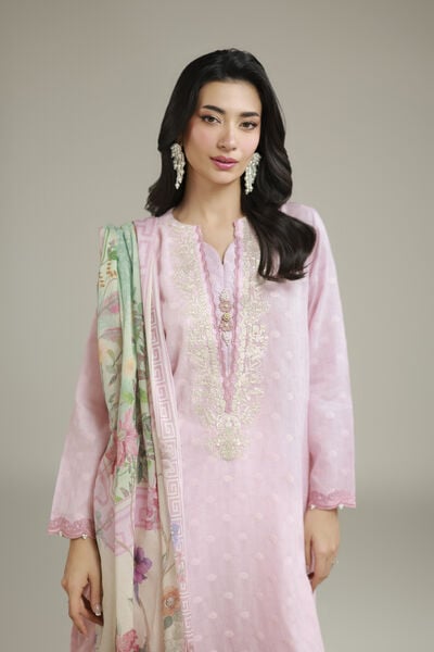 Embroidered | Broshia | Tailored 3-Piece Outfit | GBP 70.00