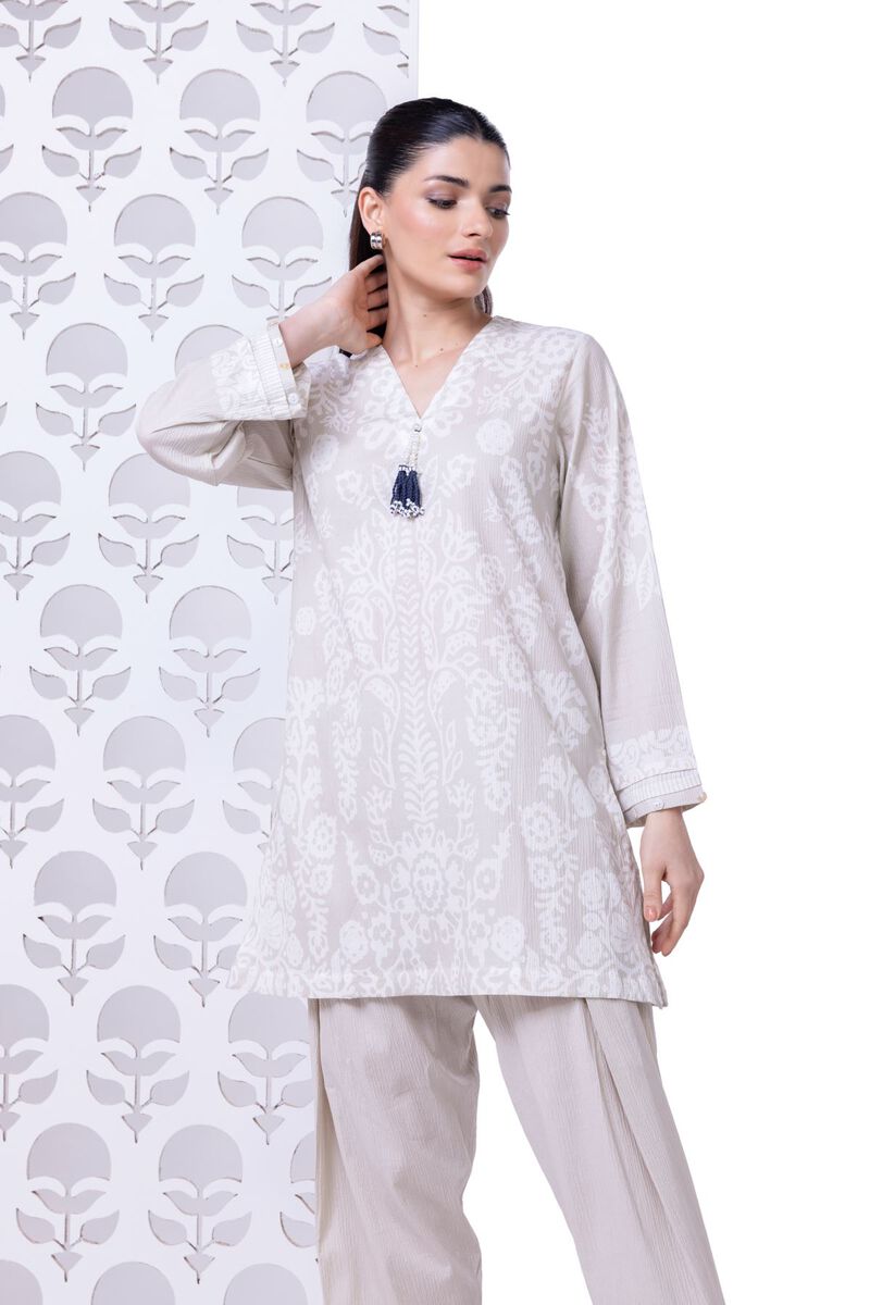 Printed | Ripple Crinkle | Kurta | null