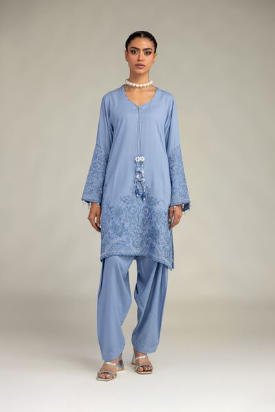 Embroidered | Raw Silk | Raw Silk Shalwar | GBP 20.00