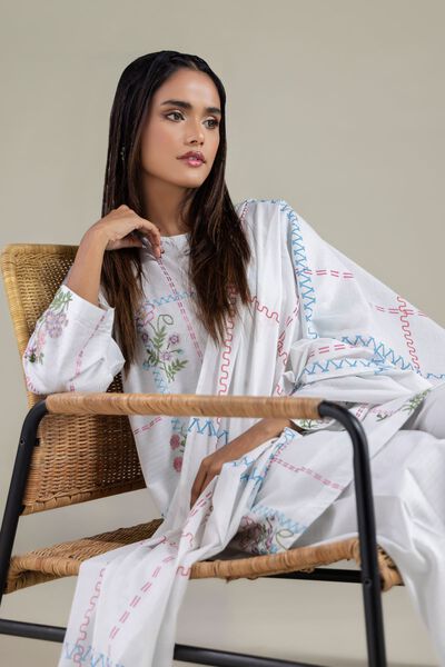 Embroidered | Lawn | Floral Tassel Dupatta | GBP 4.50