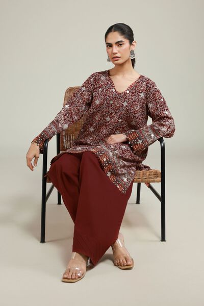 Embroidered | Messuri | Tailored 2 Piece | Top and Bottom | GBP 40.00