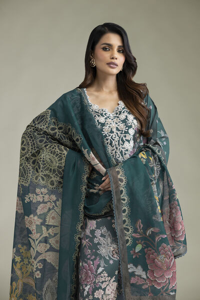 Embroidered | Lawn | Lawn 3-Piece Tailored | GBP 70.00