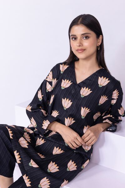 Printed | Ripple Waves | Kurta | GBP 12.00