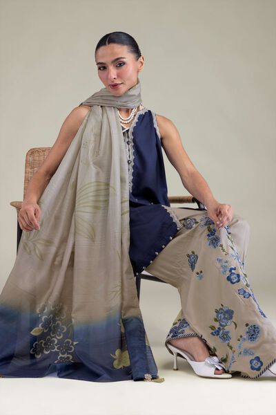 Embroidered | Polyester Silk | Dupatta | GBP 25.00