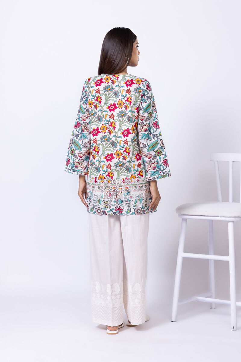 Embroidered | Crosshatch Poplin | Kurta | GBP 30.00