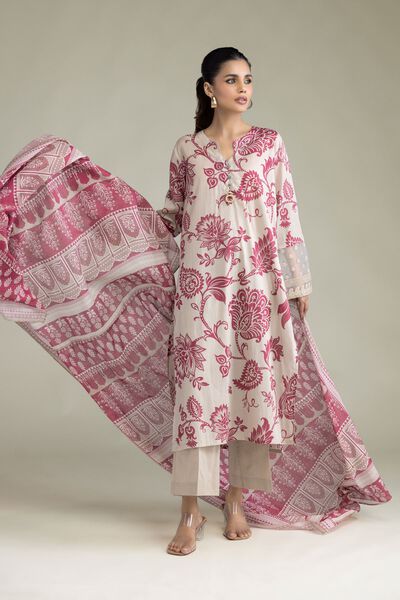 Embroidered | Cambric | Tailored 3 Piece | GBP 60.00