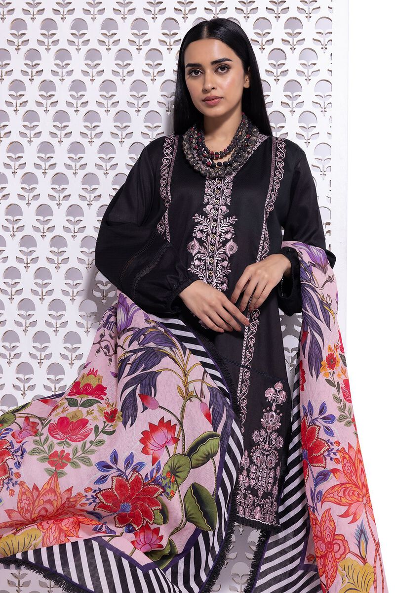 Embroidered | Dobby | Tailored 3 Piece | null
