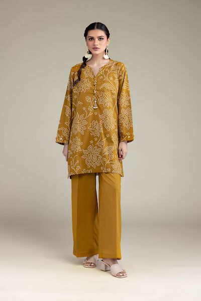 Dyed | Cambric | Solid Mustard Pants | GBP 12.50