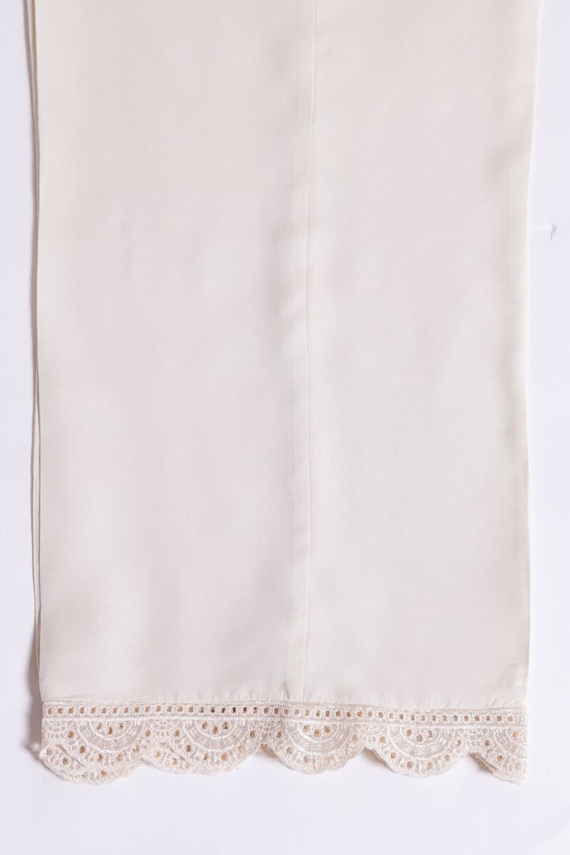 Embroidered | Russian Raw Silk | Pants | null