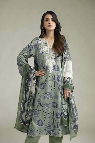 Embroidered | Lawn | Lawn 3-Piece Tailored | GBP 70.00