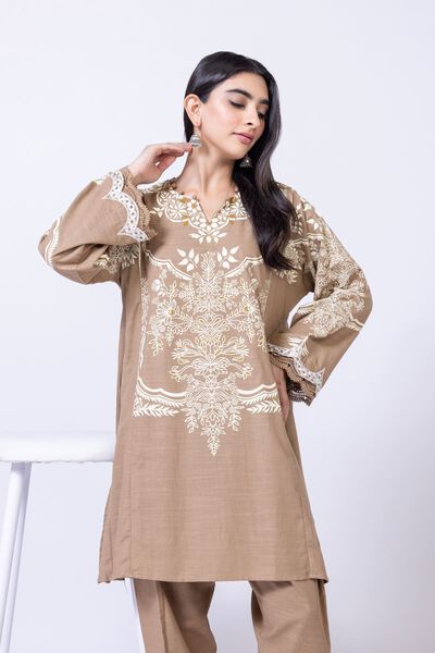 Embroidered | Khaddar | Kurta | GBP 15.00