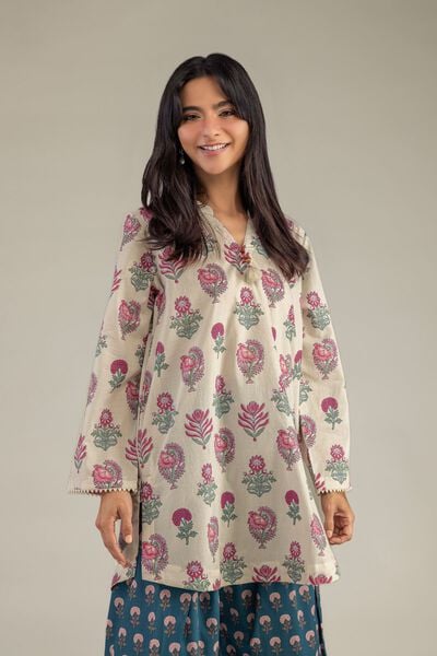 Printed | Cambric | Floral Cambric Kurta | GBP 30.00