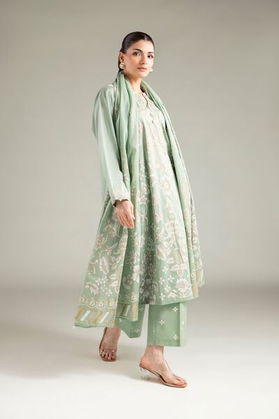 Printed | Lawn | Tailored 3-Piece Lawn | GBP 50.00