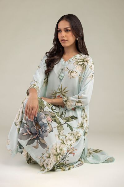 Printed | Viscose | Long Floral Kurta | GBP 15.00
