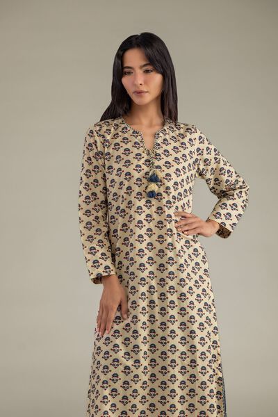 Printed | Cambric | Floral Longline Kurta | GBP 9.00