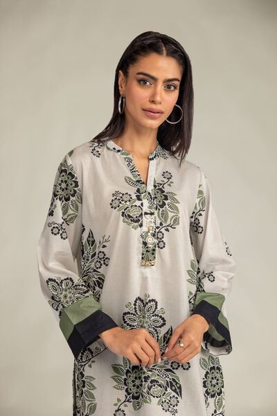 Printed | Cambric | Floral Cambric Kurta | GBP 30.00