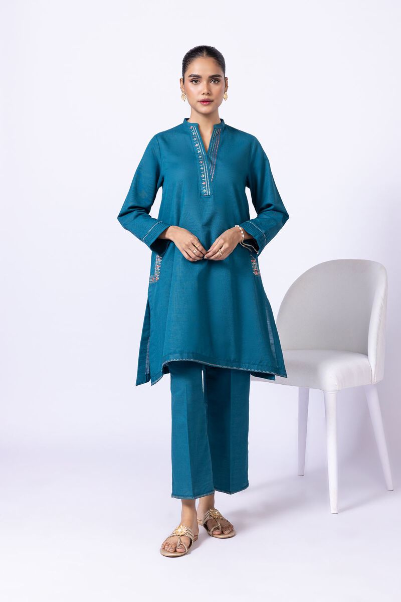 Embroidered | Khaddar | Kurta | null