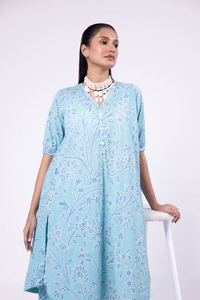 Printed | Ripple Crinkle | Kurta | GBP 10.00