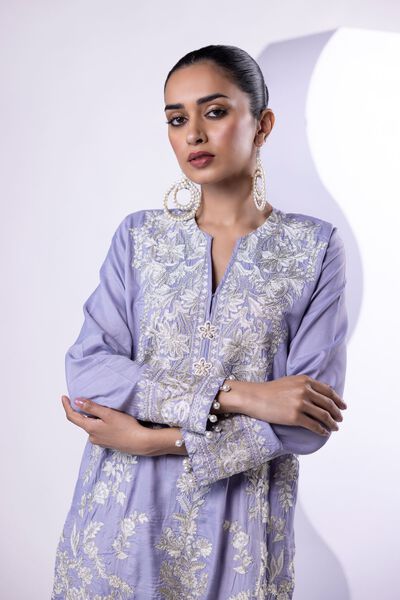 Embroidered | Thai Silk | Kurta | GBP 75.00