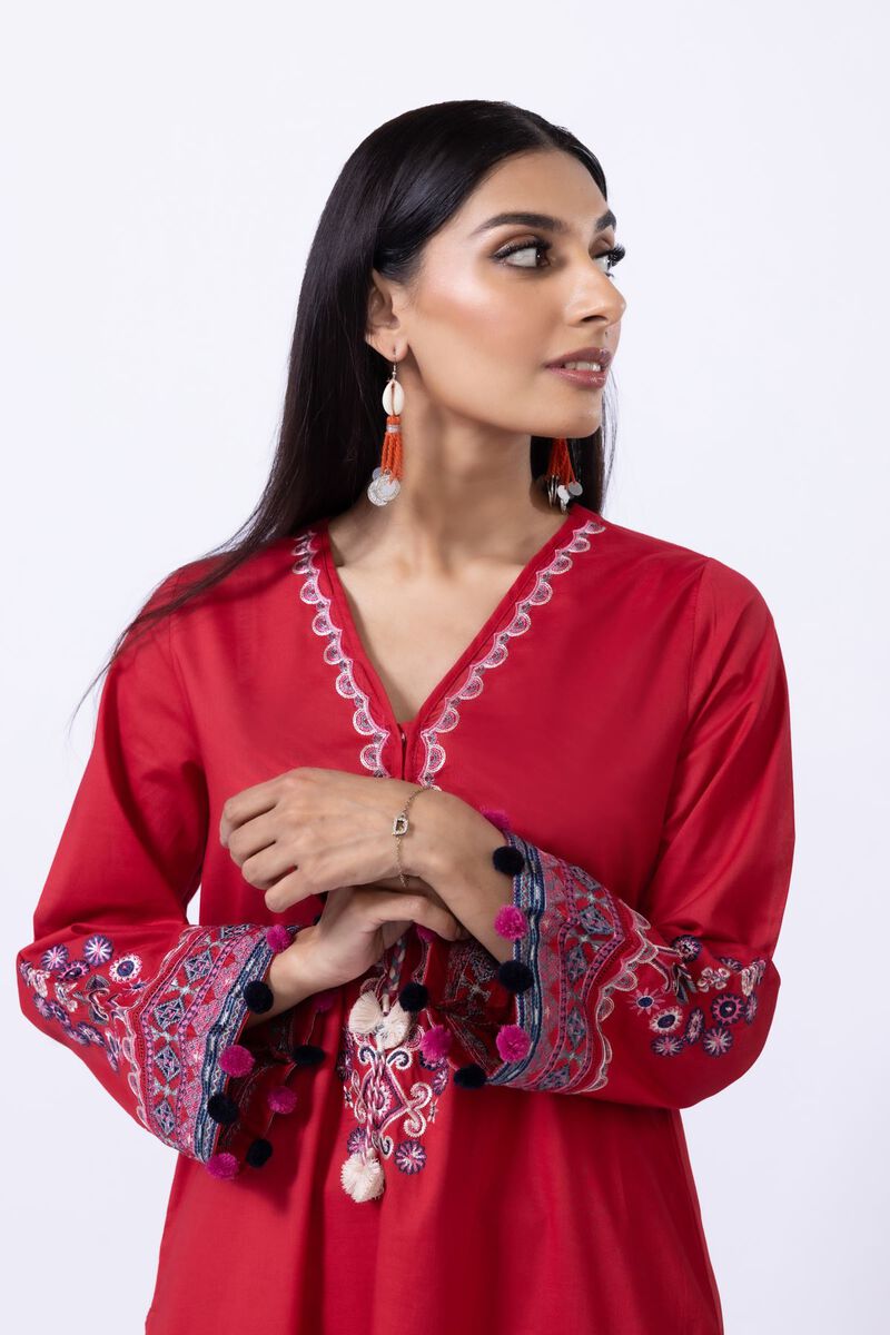 Embroidered | Cambric | Kurta | GBP 25.00