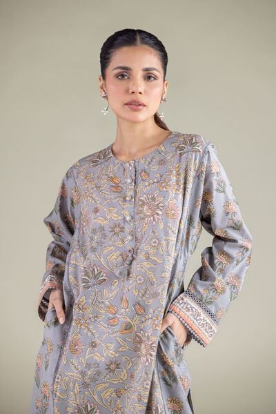 Printed | Cambric | Floral Longline Kurta | GBP 12.50