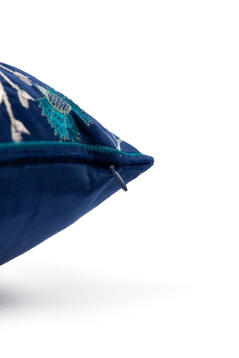 Velvet | Embroidered | Cushion Cover | null